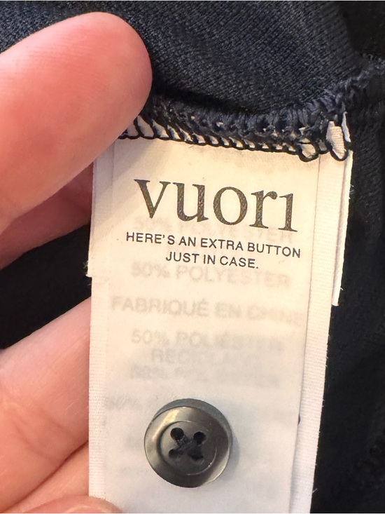 Vuori Ace Polo Men’s Small Black - Picture 7 of 9